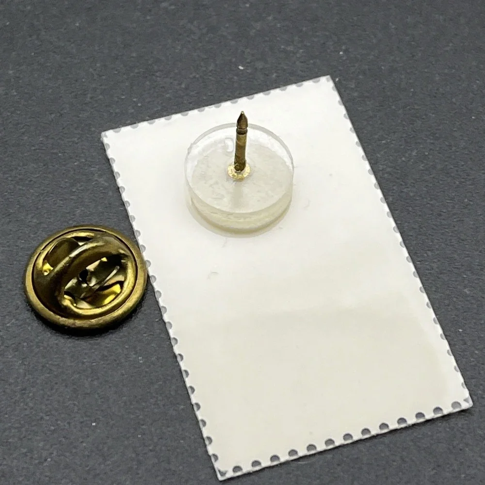 USPS United States Postal Service Stamp James Dean Plastic Lapel Hat Pin‎